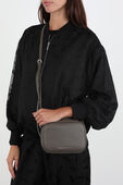 תמונת כל הלוק של Textured Crossbody Bag in Brown